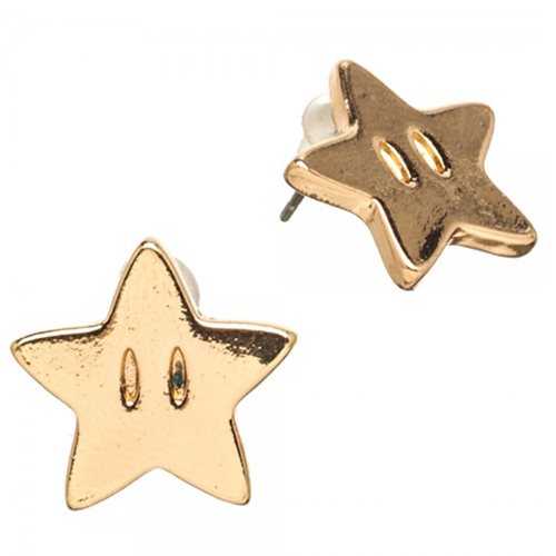 Super Mario Bros. Star Earrings
